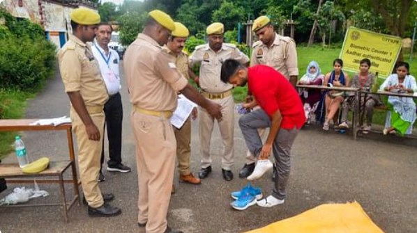 सिपाही भर्ती परीक्षा का फर्जी प्रश्नपत्र बेचने के आरोप में एक गिरफ्तार, मास्टरमाइंड की तलाश जारी