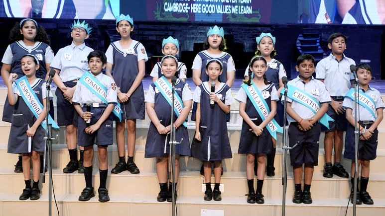 सी.एम.एस. में  कैम्ब्रिज एक्सीलेन्सिया  का भव्य आयोजन
