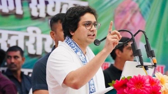 एससी-एसटी का हक लूटने की तैयारी, भाजपा को खदेड़ बाहर करें, फिर पूरे रौ में दिखे आकाश आनंद