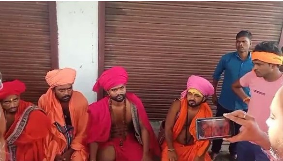 लखनऊ में साधु भेष धारी चोरों का आतंक! मांगने के बहाने चेन लूटी, आज चार ने दुकान में की चोरी