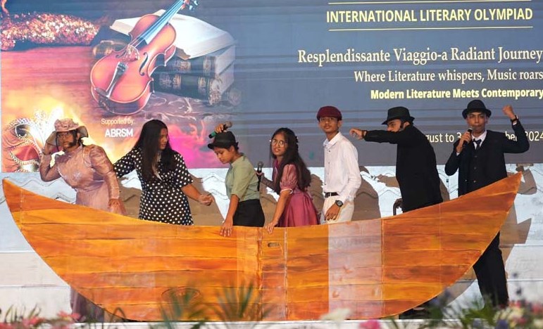 Students from India and abroad highlight  the rich heritage of English Literature