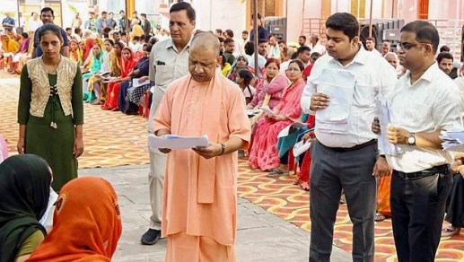 गरीबों का शोषण करने वालों पर नहीं बरती जाएगी नरमी, भूमाफिया और बाहुबलियों को सीएम योगी की चेतावनी