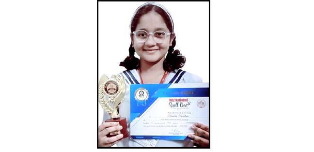 CMS Student excels in Spelling Competition