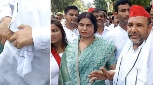 कलेक्ट्रेट पहुंचे सपाइयों संग हो गया कांड, जिलाध्यक्ष समेत पांच कार्यकर्ताओं की कटी जेब