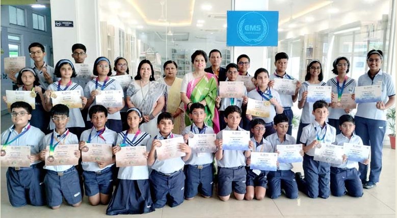 CMS students win 28 medals including 4 gold medals in Singapore & Asian School Maths Olympiad