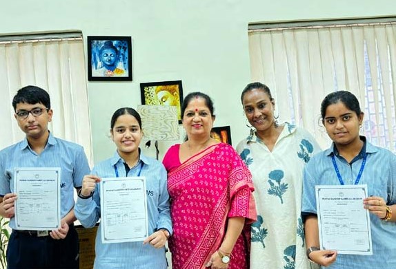CMS students excel in Music and Dance Examination,  earn Visharad Title