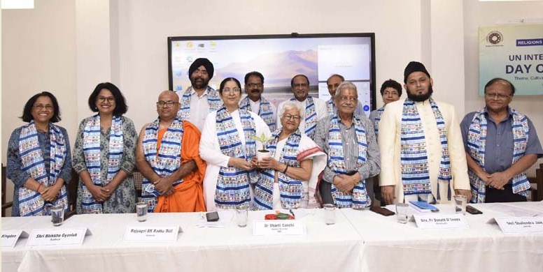 Various religious leaders emphasize Unity and Peace