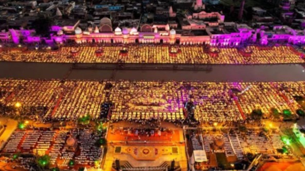 पुष्पक विमान से राम-सीता का आगमन, 28 लाख दीयों से जगमग होगी अयोध्या