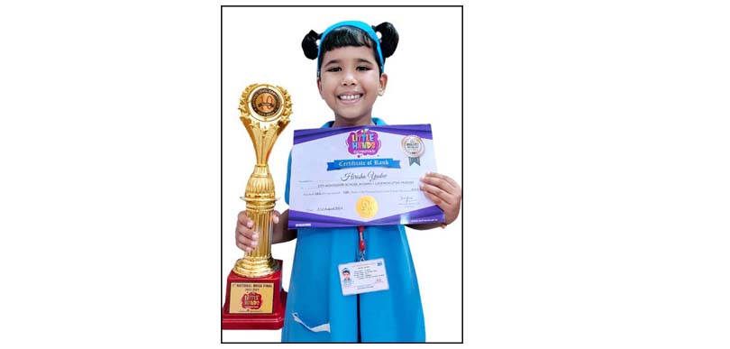 CMS Student excels in Spelling Competition