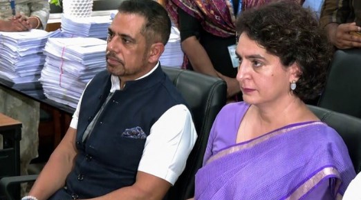 प्रियंका गांधी ने बताई 12 करोड़ रुपये संपत्ति, BJP ने पूछा- जमीन खरीदने कहां से आया पैसा