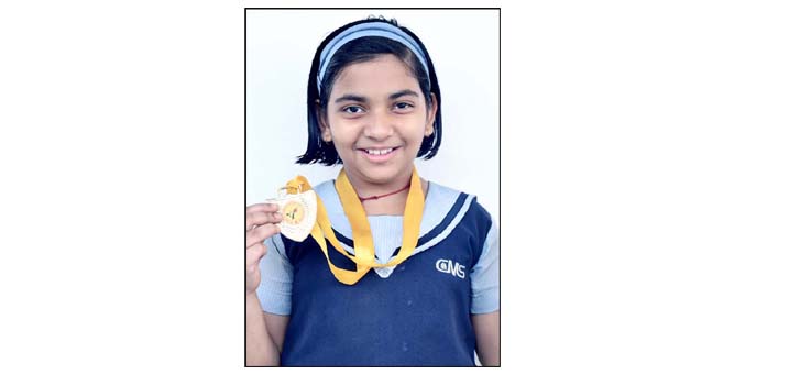 CMS student grabs gold in Karate Championship