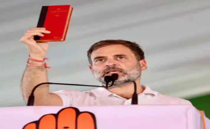 राहुल गांधी ने संविधान की 75वीं वर्षगांठ पर देशवासियों को दी शुभकामनाएं
