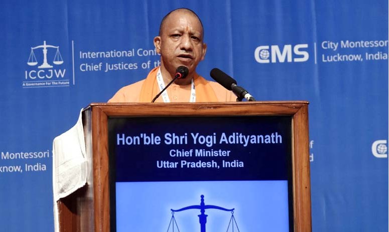 मुख्यमंत्री योगी आदित्यनाथ ने किया अन्तर्राष्ट्रीय  मुख्य न्यायाधीश सम्मेलन का उद्घाटन