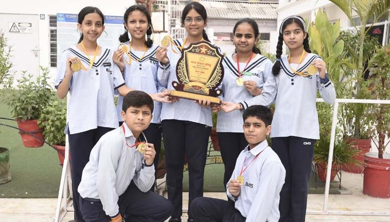 CMS student team wins First Prize in  National Group Singing Competition