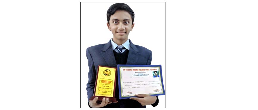 CMS student wins Gold in Table Tennis Tournament