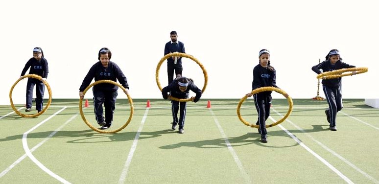 Parents overwhelmed witnessing the sports talents of students