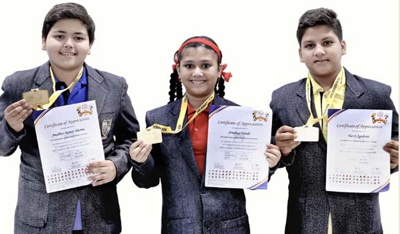 CMS students grab three Gold Medals