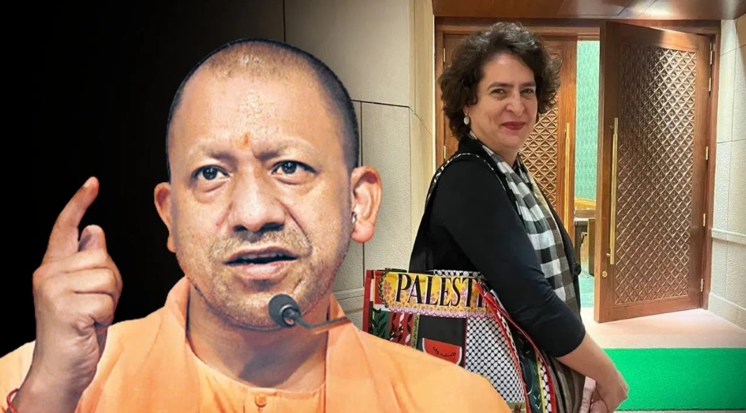 विपक्षी सांसद फिलिस्तीनी बैग लेकर घूम रहीं, हम नौजवानों को इजरायल में जॉब दिलवा रहे… प्रियंका गांधी पर योगी आदित्यनाथ का तंज