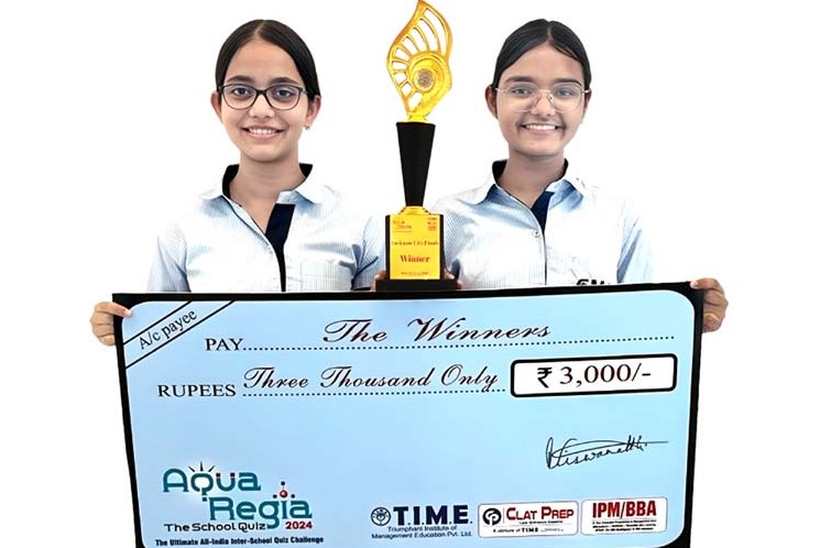 CMS students emerge as City Topper in Quiz Competition