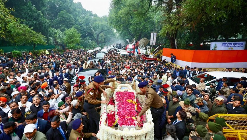 पूर्व प्रधानमंत्री मनमोहन सिंह के अंतिम संस्कार पर अब घमासान, कांग्रेस ने सरकार पर लगाए ये आरोप