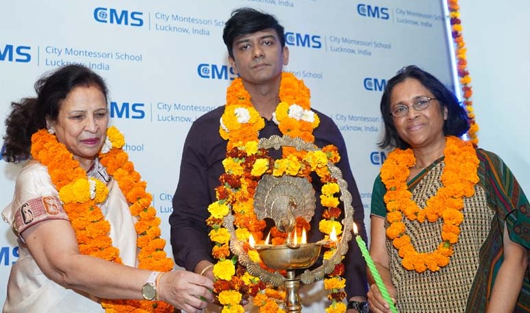 CMS students are multi-talented :Shri Harsh Singh, I.P.S.