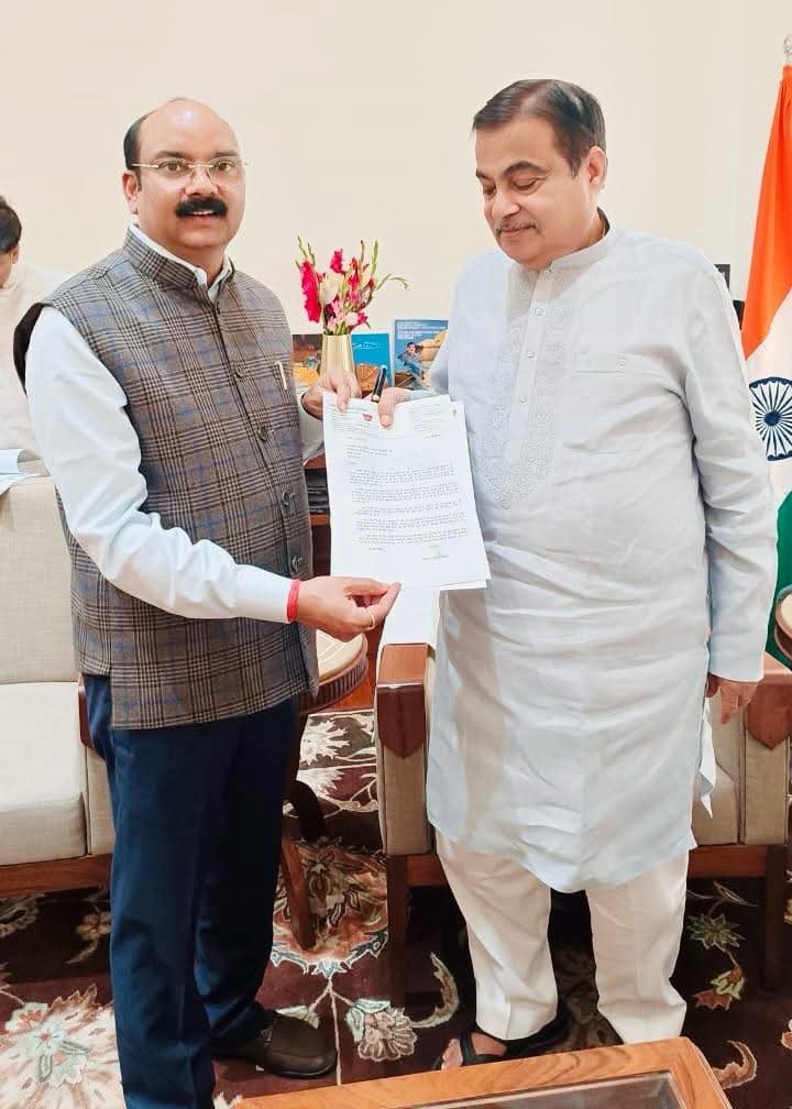 भाजपा सांसद अरुण सागर के पत्र का नितिन गडकरी ने लिया संज्ञान, जल्द बनेगा शाहजहांपुर में जलालाबाद-खुदागंज राष्ट्रीय राजमार्ग 730सी पर बाइपास