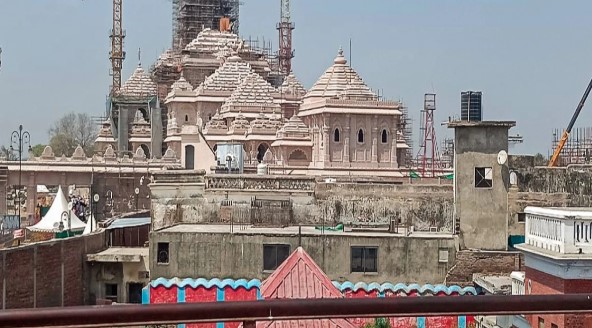 5 जून तक पूरा हो जाएगा राम मंदिर का निर्माण काम, शिखर पर 42 फुट ऊंचा ध्वज दंड स्थापित