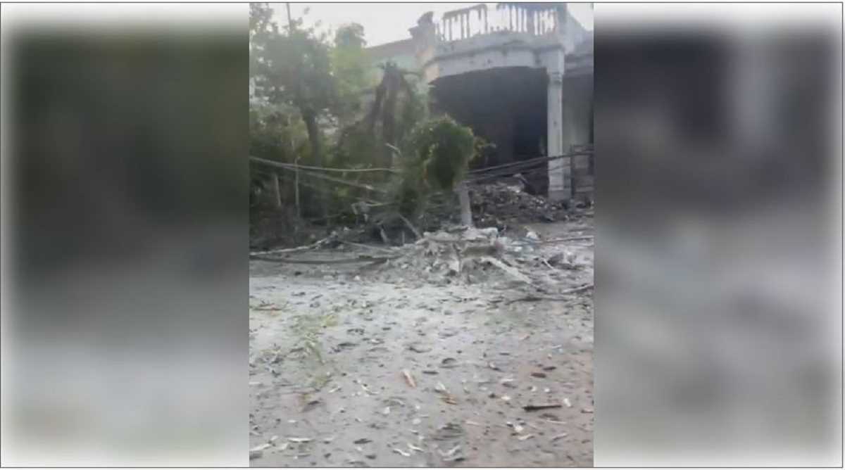 पाकिस्तानी हमले में जम्मू के शंभू मंदिर और आवासीय क्षेत्रों को नुकसान