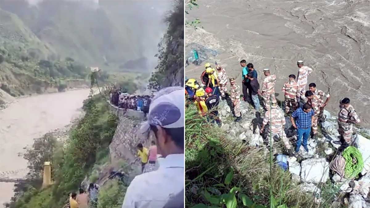 Rudraprayag Bus Accident: उफनती अलकनंदा नदी में गिरी यात्रियों से भरी बस, एक की मौत