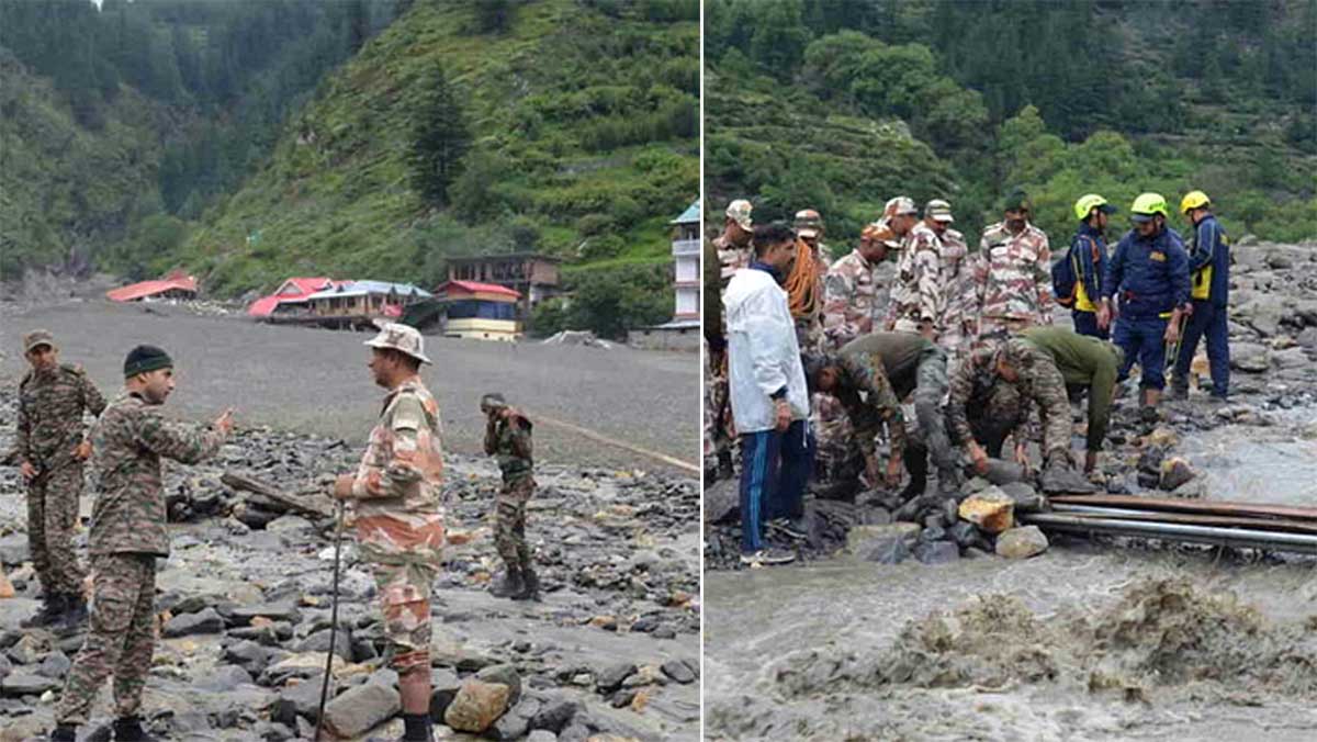 उत्तरकाशी आपदा में सेना बनी उम्मीद की किरण, 25 फीट ऊंचे मलबे को चीरते हुए कर रही रेस्क्यू ऑपरेशन