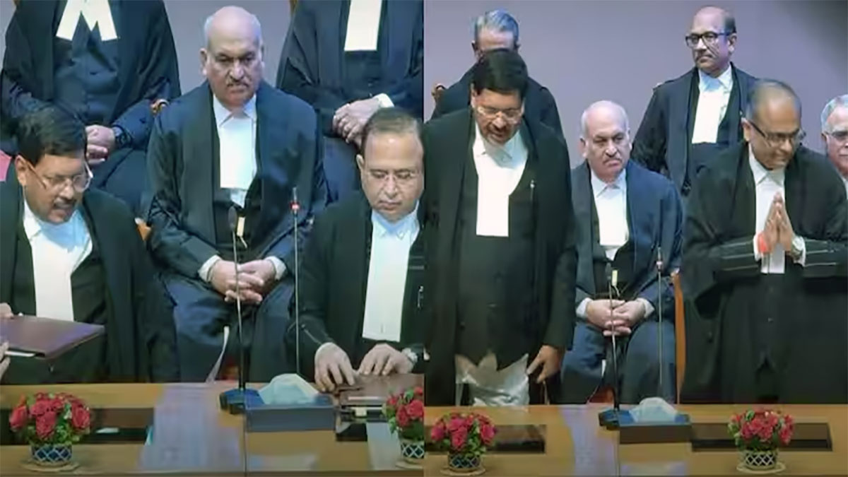 सुप्रीम कोर्ट में दो नए जजों ने ली शपथ, जस्टिस पंचोली भविष्य में बन सकते हैं CJI