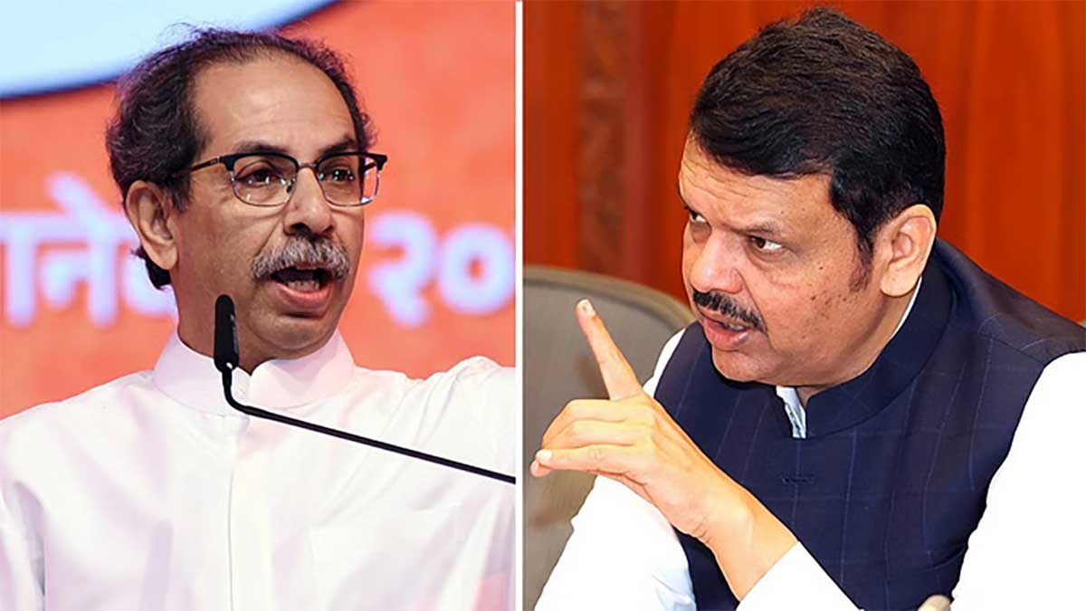 भ्रष्टाचार के आरोपों पर महाराष्ट्र में संग्राम, उद्धव ठाकरे का CM फडणवीस पर बड़ा हमला