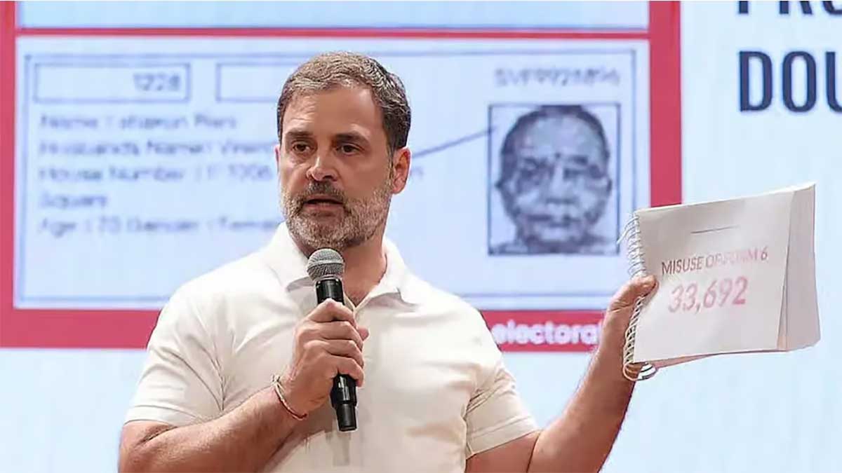 ‘डबल वोटर’ विवाद में घिरे राहुल गांधी, चुनाव आयोग ने मांगा सबूत, शकुन रानी ने दोबारा वोट डालने से किया इनकार