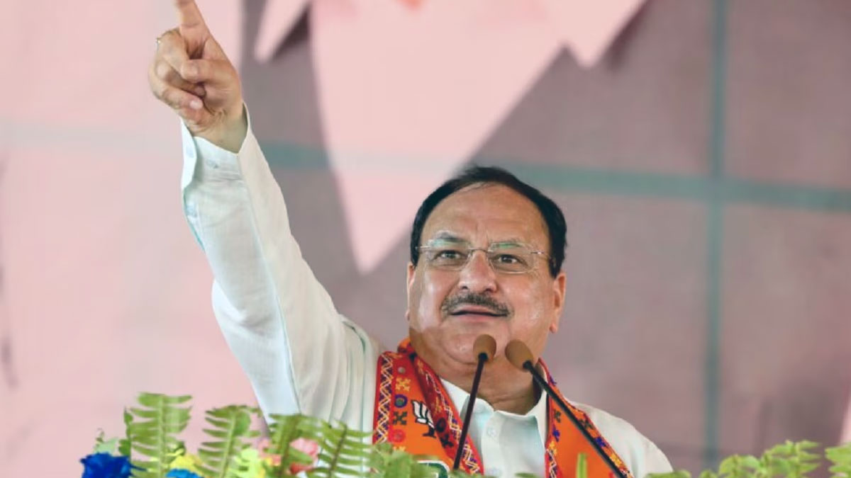 पटना में जेपी नड्डा का विपक्ष पर वार: ‘गैर-जिम्मेदार और सत्ता का भूखा’, कहा- मिलेगा करारा जवाब