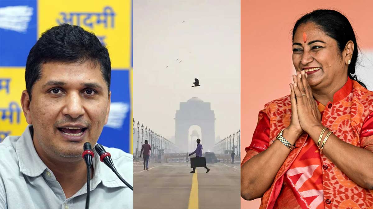 Delhi Pollution: कहां गई कृत्रिम बारिश की घोषणा? दिवाली के बाद बढ़ते प्रदूषण पर AAP ने बीजेपी सरकार को घेरा