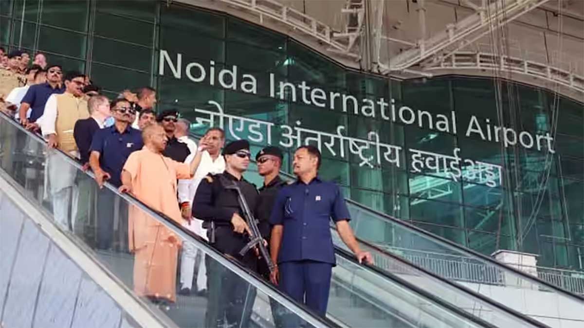 Noida Airport News: नोएडा इंटरनेशनल एयरपोर्ट बना उत्तर प्रदेश के विकास का नया प्रतीक, सीएम योगी ने किया निरीक्षण