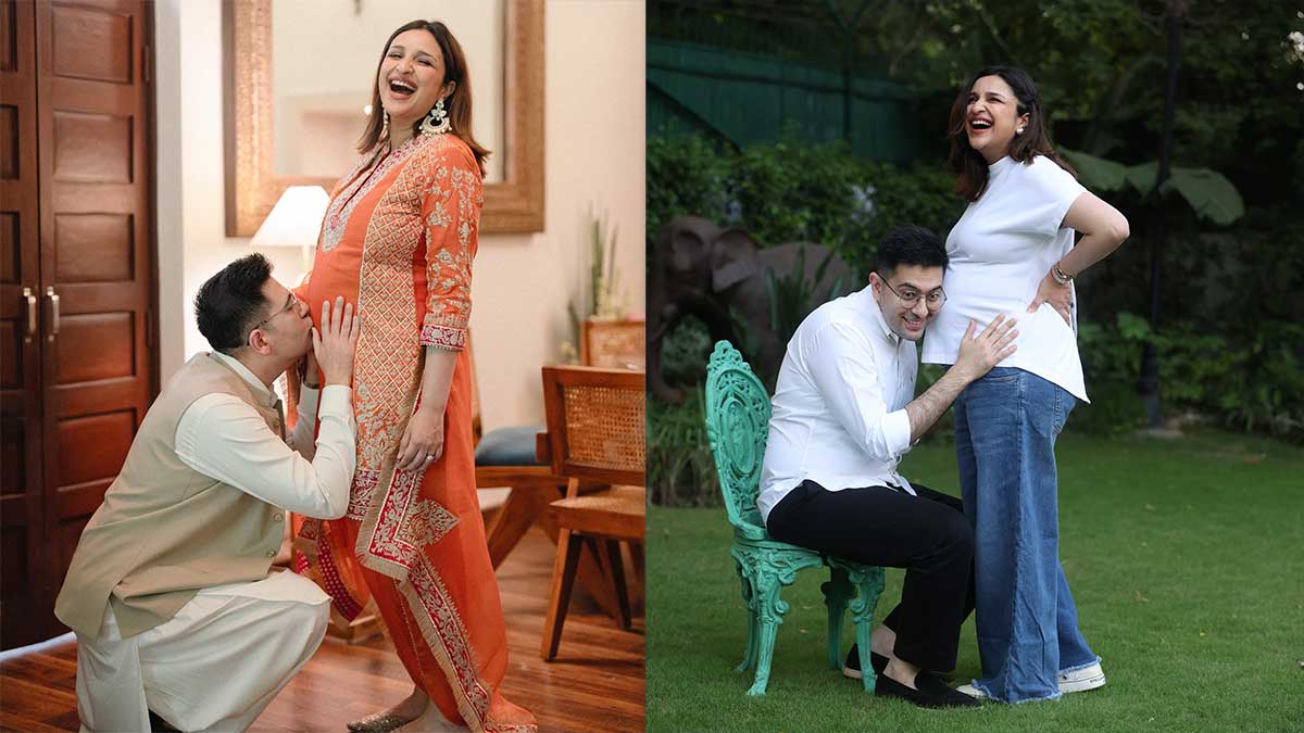 Parineeti Chopra Birthday: राघव चड्ढा का प्यारभरा बर्थडे सरप्राइज, परिणीति चोपड़ा के बेबी बंप फोटोशूट की तस्वीरें वायरल