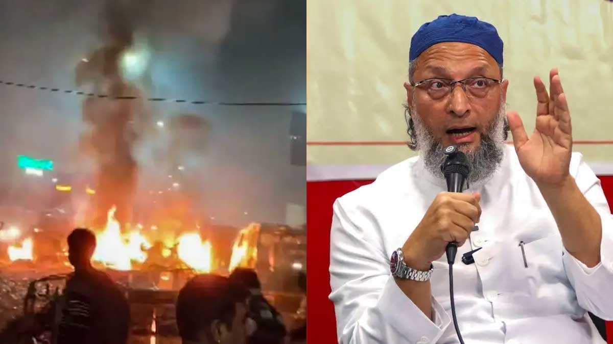 दिल्ली ब्लास्ट पर ओवैसी का बड़ा आरोप, पाकिस्तानी ISI और आतंकी संगठन जिम्मेदार, सरकार से मांगा सुरक्षा चूक पर जवाब!