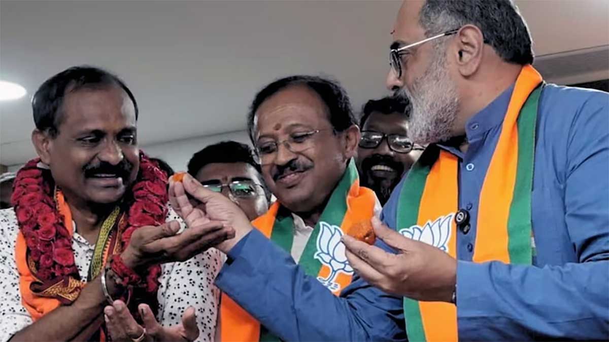 वामपंथ के गढ़ में बीजेपी की ऐतिहासिक सेंधमारी, 45 साल का सूखा खत्म, वीवी राजेश बने तिरुवनंतपुरम के पहले भाजपाई मेयर