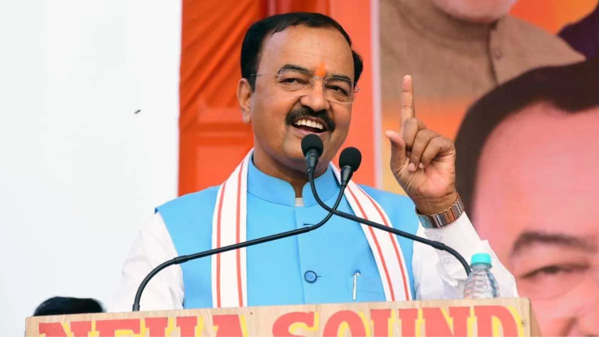 मौलाना मदनी के जिहादी बयान पर गरमाई सियासत, डिप्टी सीएम केशव मौर्य बोले- देश में कानून का राज, कोई धमकी न दे