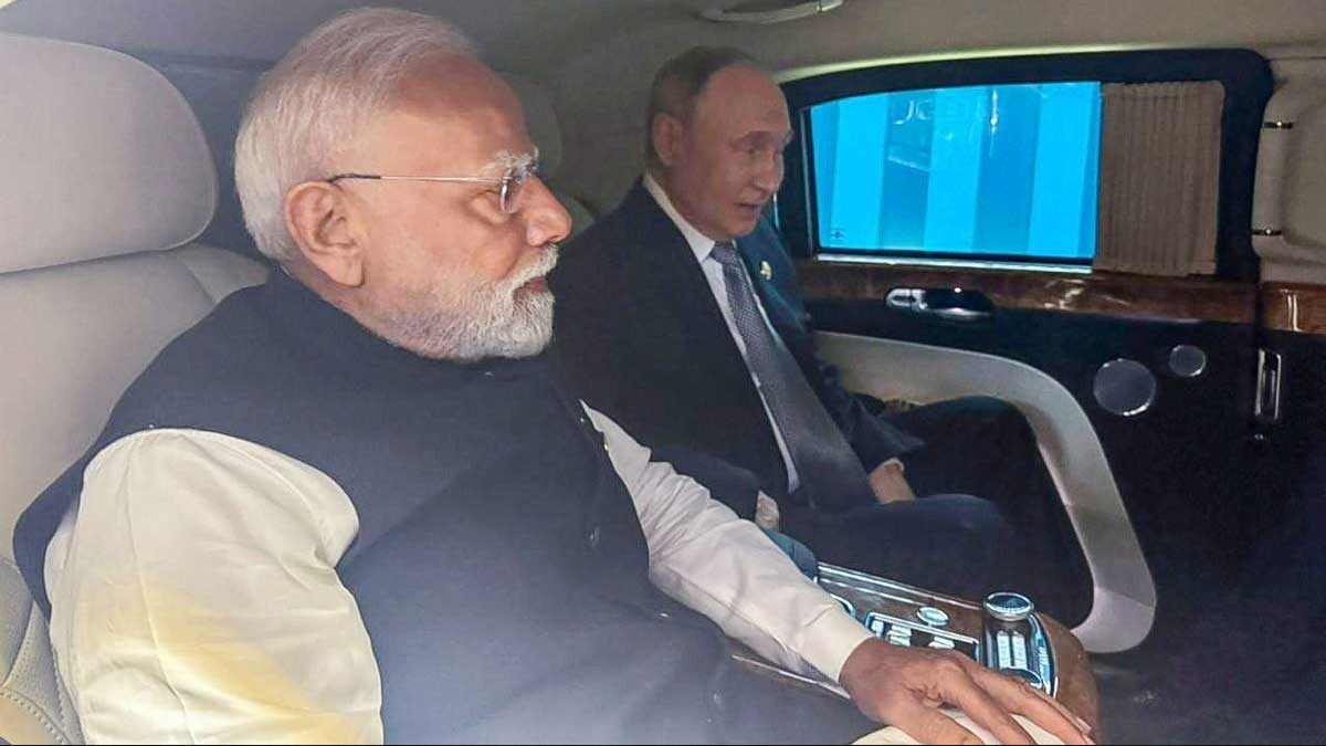 कार में डेढ़ घंटे तक PM मोदी के साथ क्या बात हुई? पुतिन ने चीन दौरे का राज खोला, बोले- हमारे पास बहुत सारे टॉपिक