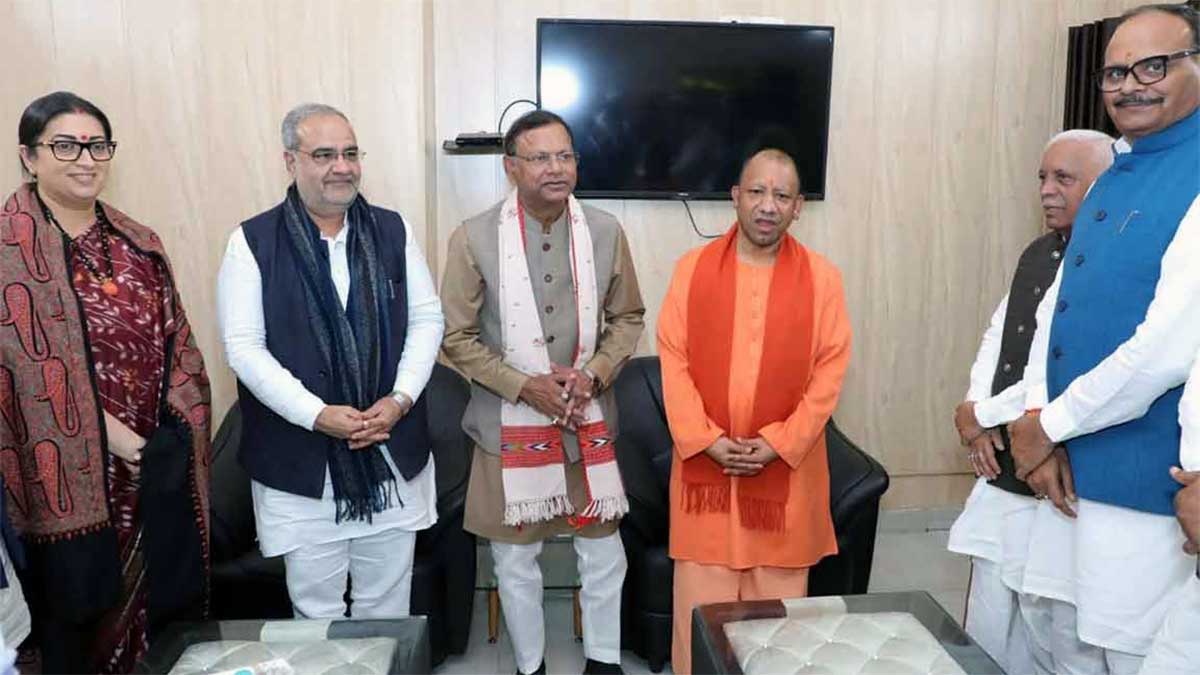 UP BJP New Chief: यूपी बीजेपी के नए अध्यक्ष बने पंकज चौधरी, केंद्रीय मंत्री पीयूष गोयल ने किया ऐलान
