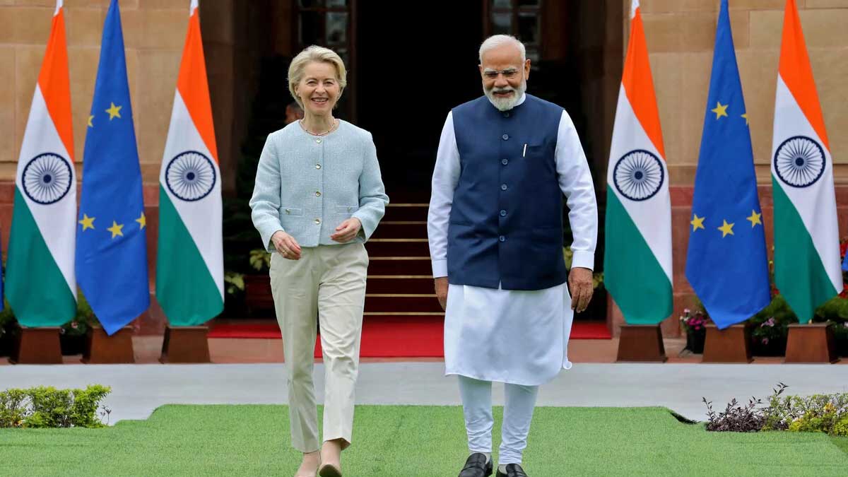 भारत और यूरोप के बीच हुई अब तक की सबसे बड़ी डील, EU प्रेसिडेंट बोलीं- ये तो बस शुरुआत है, PM मोदी ने दी बड़ी खुशखबरी