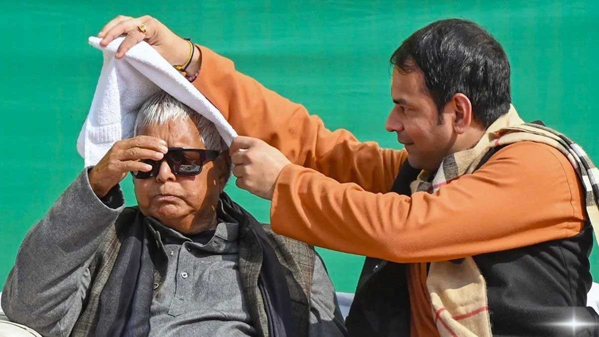 7 महीने पहले जिसे घर से निकाला, आज उसी बेटे की चौखट पर पहुंचे लालू यादव