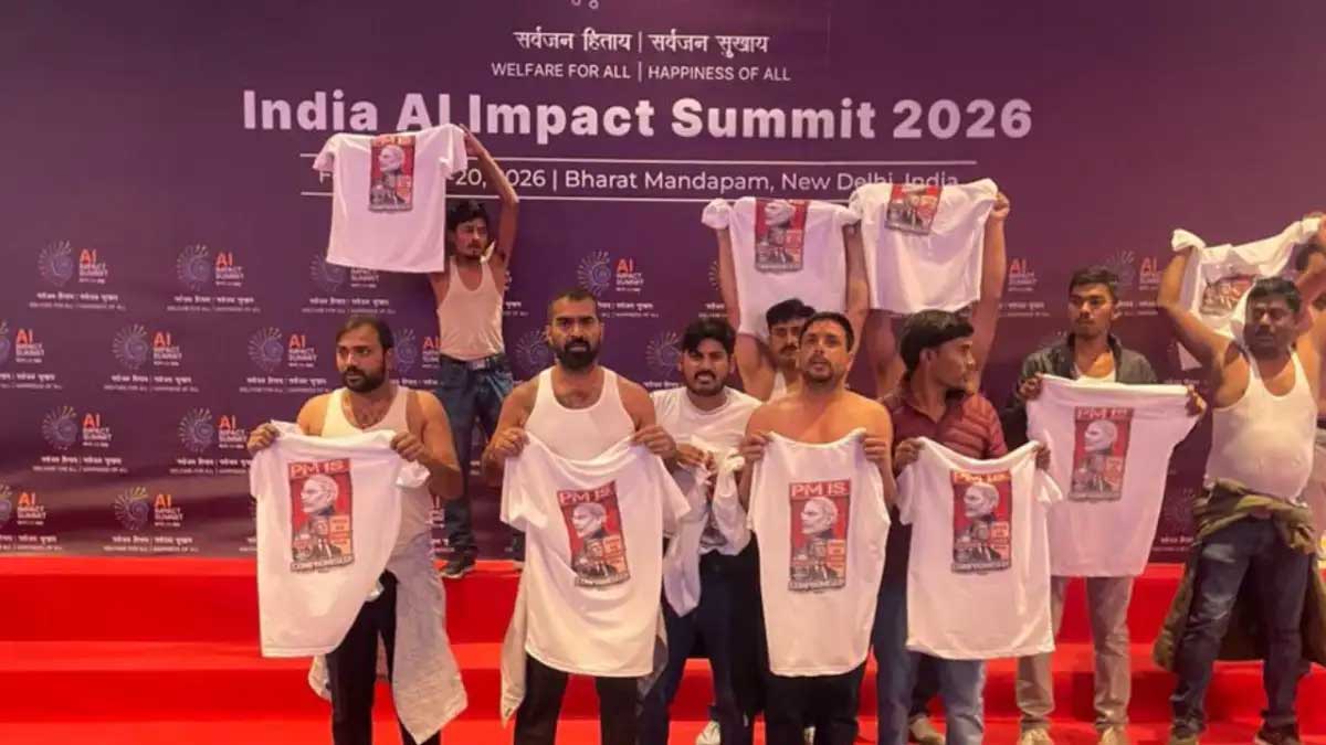 AI Summit Protest: इन्हें कानून का कोई डर नहीं, दिल्ली पुलिस का दावा, यूथ कांग्रेस के 5 नेता 3 दिन की रिमांड पर