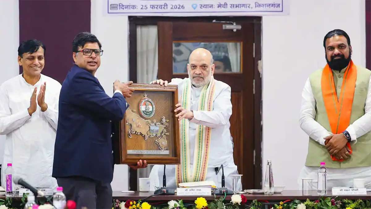 अमित शाह के 3 दिवसीय बिहार दौरे का शंखनाद, किशनगंज में की पहली बड़ी बैठक