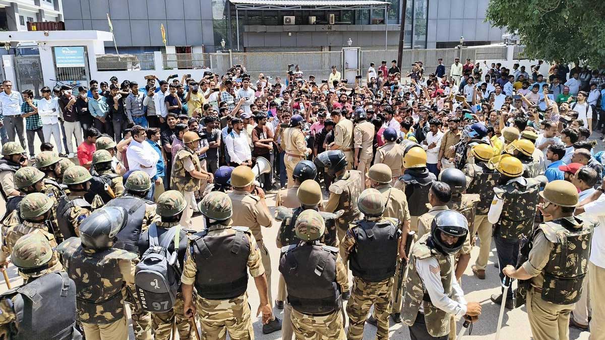 श्रमिक आंदोलन या साजिश? नोएडा में बड़ी साजिश का खुलासा, योगी सरकार का ताबड़तोड़ एक्शन