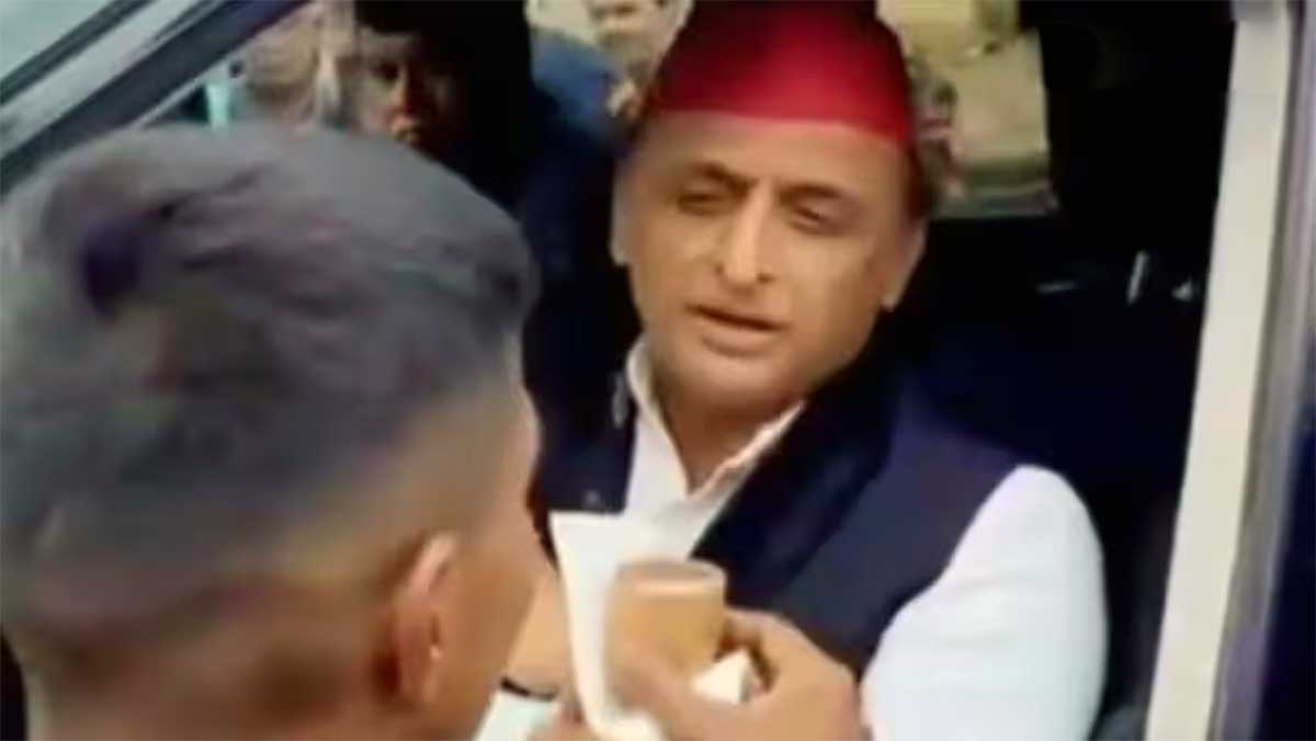 अखिलेश यादव चाय पी गए और मुसीबत शुरू? फतेहपुर के दुकानदार का आरोप-धमकियां, छापेमारी और मारपीट तक की नौबत