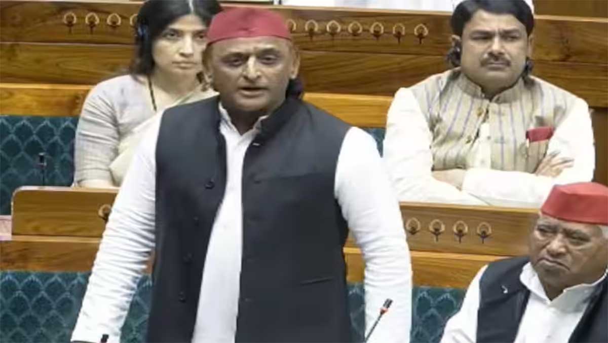 लोकसभा में अखिलेश यादव का बड़ा ऐलान, बोले- महिला पीएम लिखकर दे दे BJP, तब भी नहीं करेंगे समर्थन