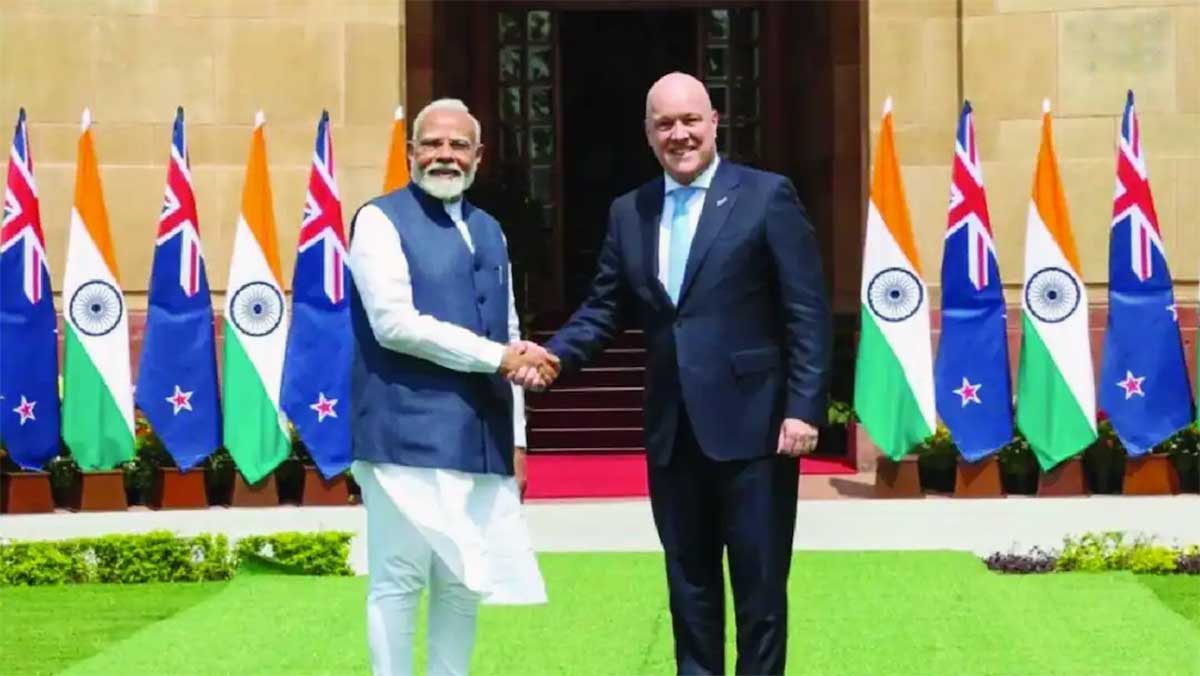 न्यूजीलैंड से फ्री ट्रेड डील: 9 महीने में हुई डील, अब 20 अरब डॉलर निवेश और 100% ड्यूटी खत्म